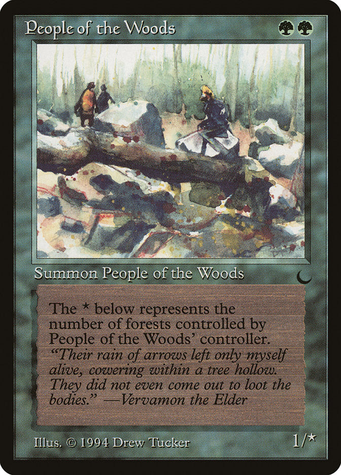 People of the Woods [The Dark] | Card Merchant Takapuna