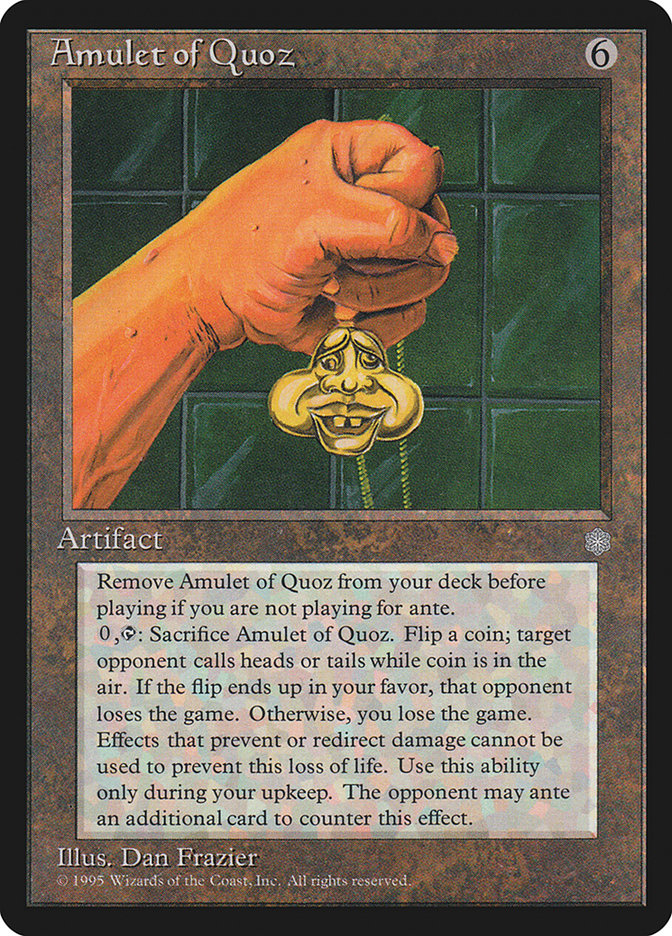 Amulet of Quoz [Ice Age] | Card Merchant Takapuna