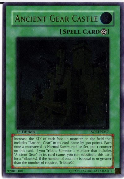 Ancient Gear Castle (UTR) [SOI-EN047] Ultimate Rare | Card Merchant Takapuna