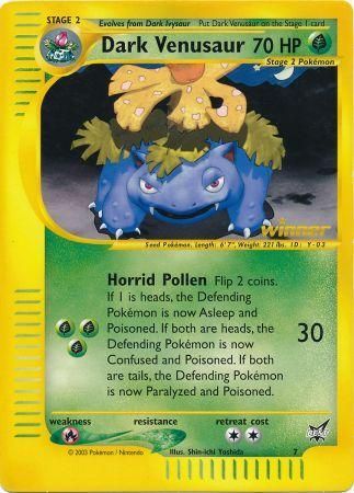 Dark Venusaur (7) (Jumbo Card) [Best of Promos] | Card Merchant Takapuna