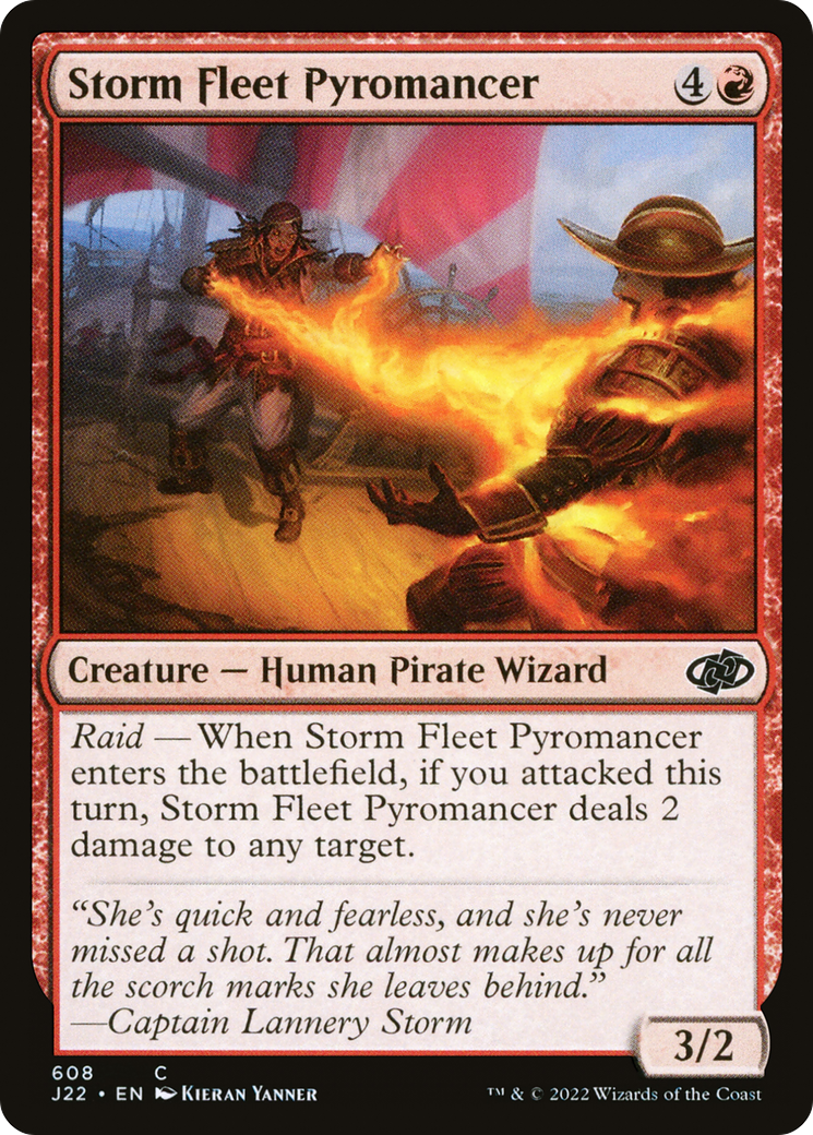 Storm Fleet Pyromancer [Jumpstart 2022] | Card Merchant Takapuna