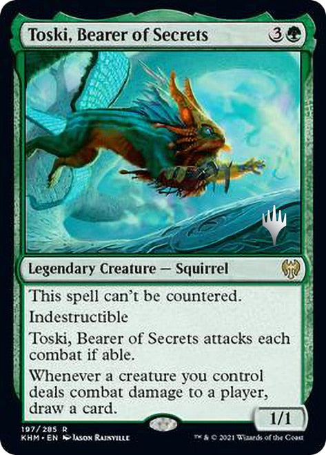 Toski, Bearer of Secrets (Promo Pack) [Kaldheim Promos] | Card Merchant Takapuna