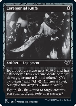 Ceremonial Knife [Innistrad: Double Feature] | Card Merchant Takapuna