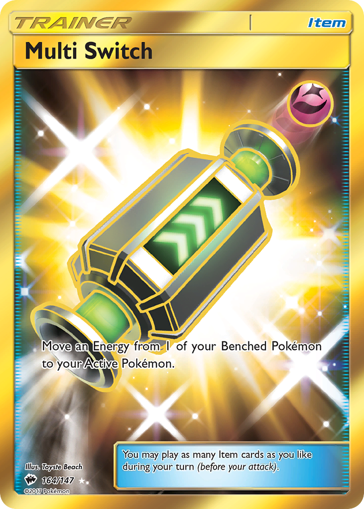 Multi Switch (164/147) [Sun & Moon: Burning Shadows] | Card Merchant Takapuna