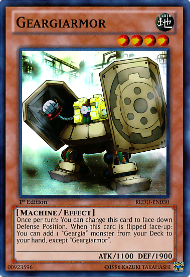 Geargiarmor [REDU-EN030] Super Rare | Card Merchant Takapuna