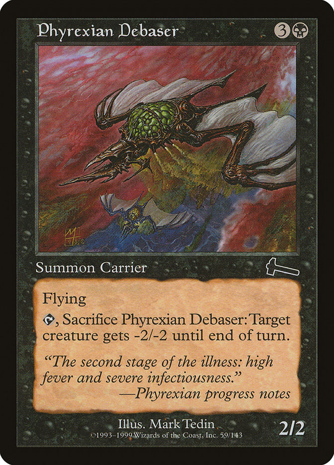 Phyrexian Debaser [Urza's Legacy] | Card Merchant Takapuna