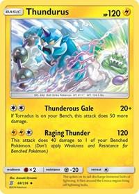 Thundurus (68/236) [SM - Unified Minds] | Card Merchant Takapuna