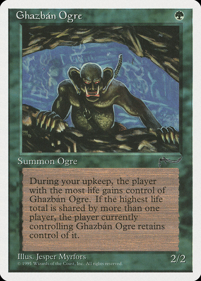 Ghazban Ogre [Chronicles] | Card Merchant Takapuna