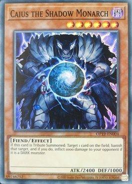 Caius the Shadow Monarch [OP19-EN004] Super Rare | Card Merchant Takapuna