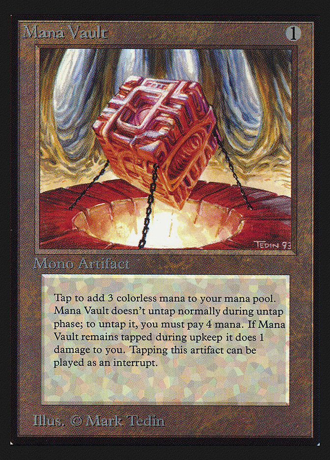 Mana Vault [International Collectors' Edition] | Card Merchant Takapuna