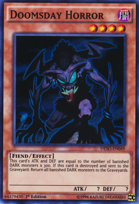 Doomsday Horror [DESO-EN049] Super Rare | Card Merchant Takapuna