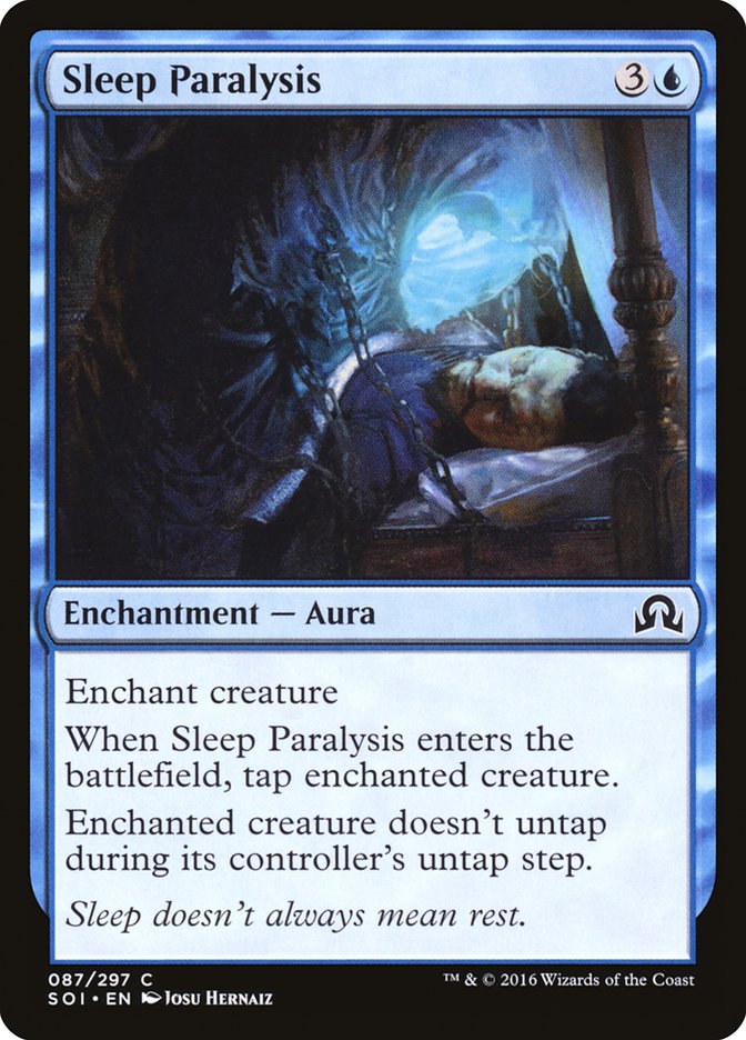 Sleep Paralysis [Shadows over Innistrad] | Card Merchant Takapuna