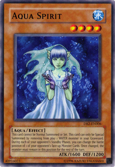 Aqua Spirit [DB2-EN006] Common | Card Merchant Takapuna