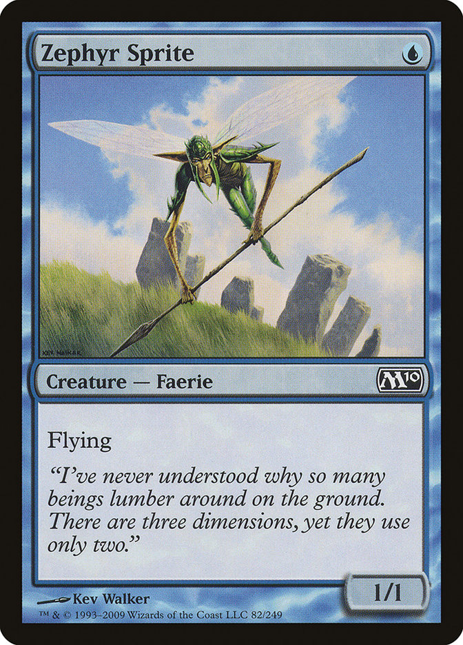 Zephyr Sprite [Magic 2010] | Card Merchant Takapuna