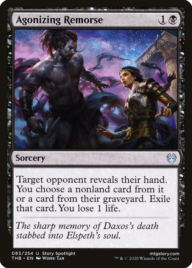 Agonizing Remorse [Theros Beyond Death] | Card Merchant Takapuna