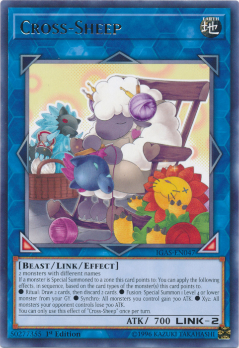 Cross-Sheep [IGAS-EN047] Rare | Card Merchant Takapuna