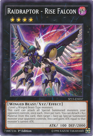 Raidraptor - Rise Falcon [SP15-EN037] Common | Card Merchant Takapuna