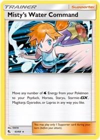 Misty's Water Command (63/68) [Hidden Fates] | Card Merchant Takapuna