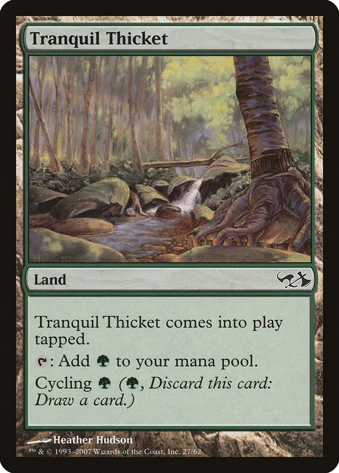 Tranquil Thicket [Duel Decks: Elves vs. Goblins] | Card Merchant Takapuna