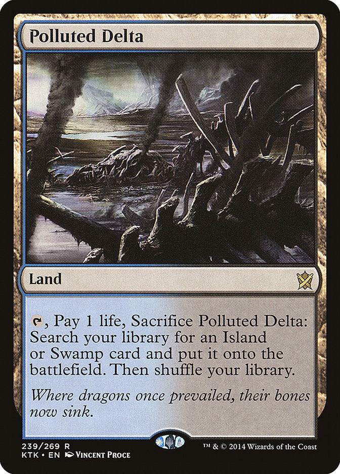 Polluted Delta [Khans of Tarkir] | Card Merchant Takapuna