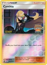 Cynthia - 119a/156 (Regional Championship Promo) [Staff] (119a) [League & Championship Cards] | Card Merchant Takapuna