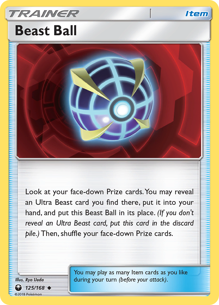 Beast Ball (125/168) [Sun & Moon: Celestial Storm] | Card Merchant Takapuna