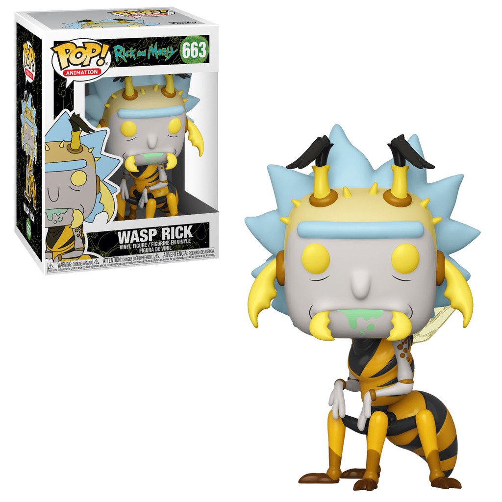 Rick & Morty - Wasp Rick Pop! 663 | Card Merchant Takapuna