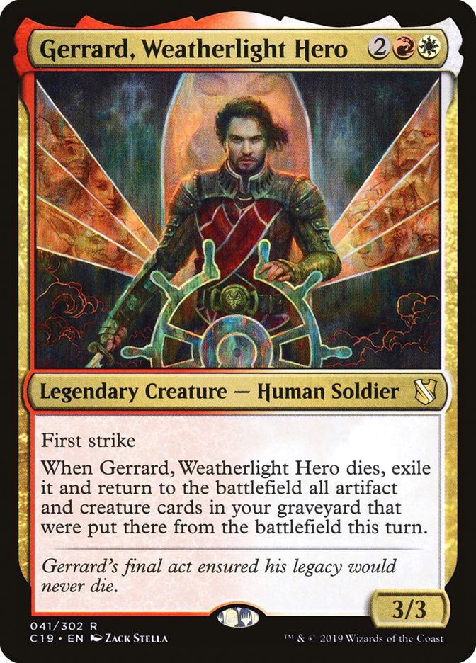 Gerrard, Weatherlight Hero [Commander 2019] | Card Merchant Takapuna