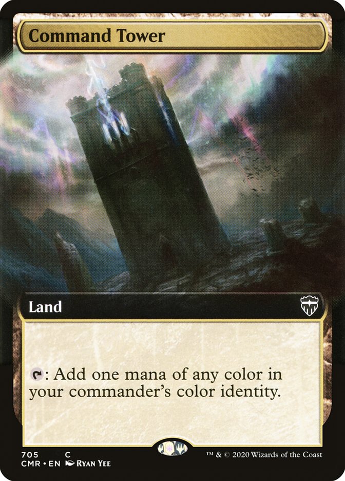 Command Tower (Extended Art) [Commander Legends] | Card Merchant Takapuna