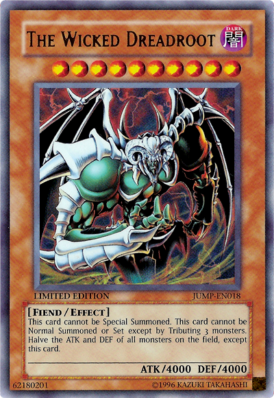 The Wicked Dreadroot [JUMP-EN018] Ultra Rare | Card Merchant Takapuna