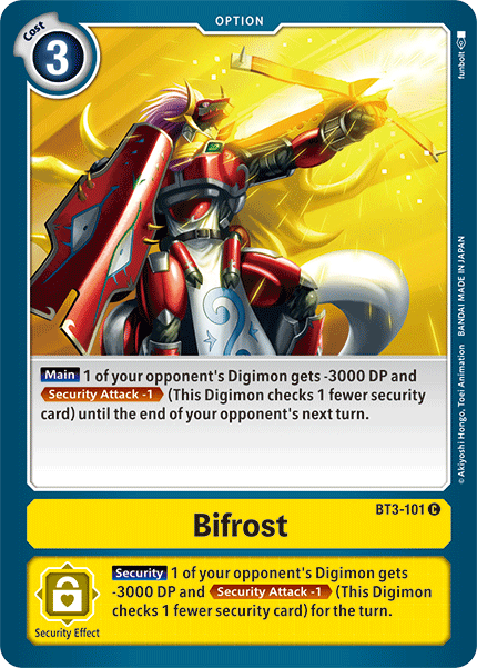 Bifrost [BT3-101] [Release Special Booster Ver.1.5] | Card Merchant Takapuna