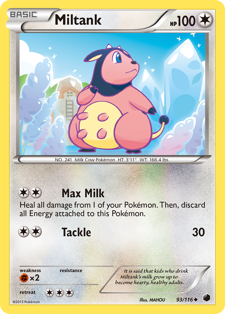 Miltank (93/116) [Black & White: Plasma Freeze] | Card Merchant Takapuna