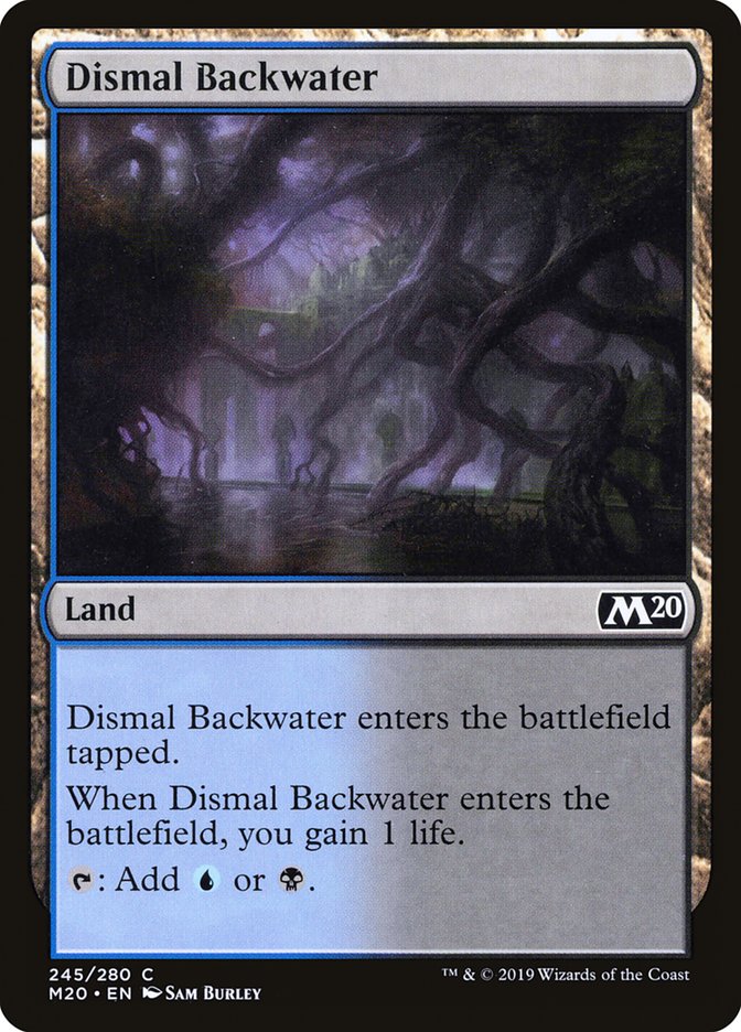 Dismal Backwater [Core Set 2020] | Card Merchant Takapuna