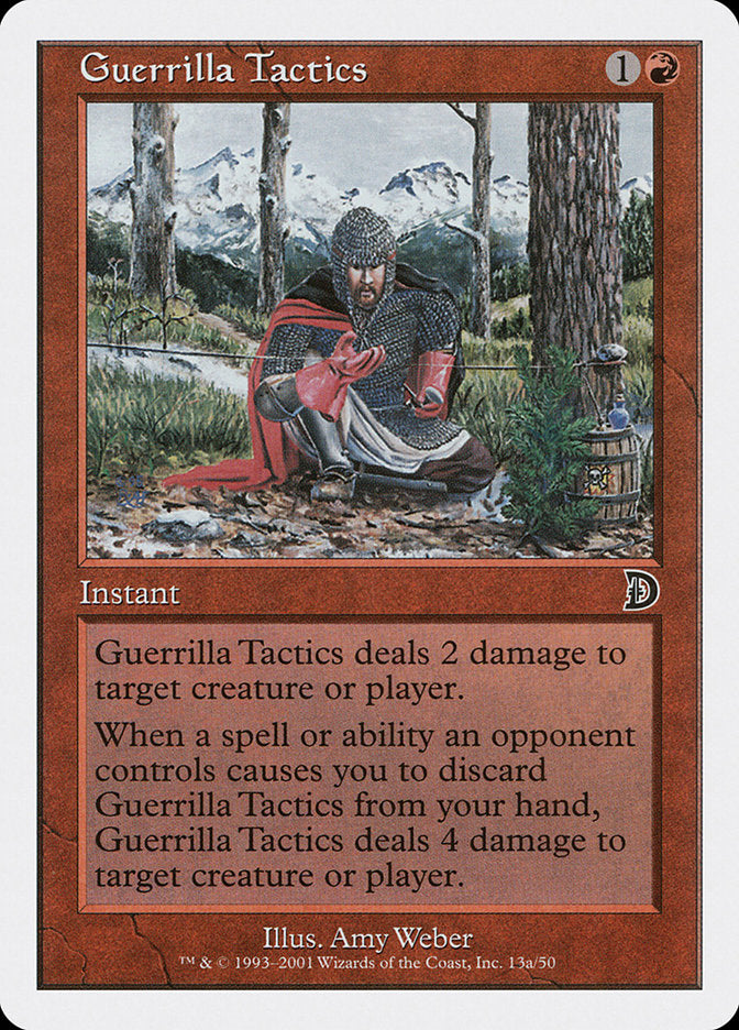 Guerrilla Tactics (Tripwire) [Deckmasters] | Card Merchant Takapuna