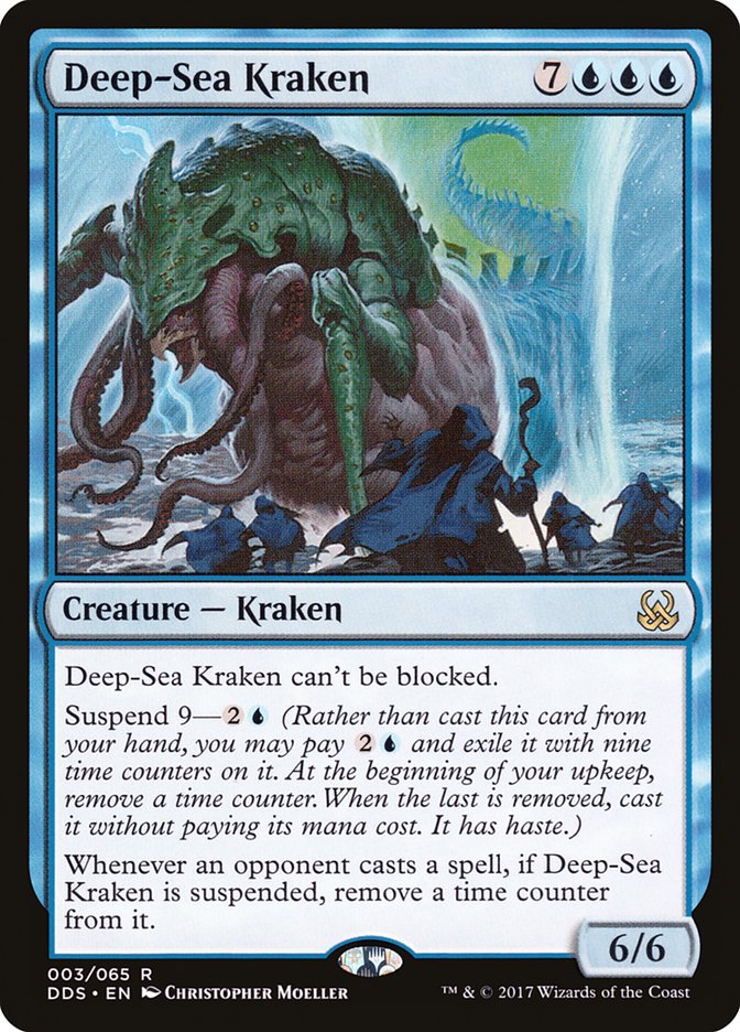 Deep-Sea Kraken [Duel Decks: Mind vs. Might] | Card Merchant Takapuna