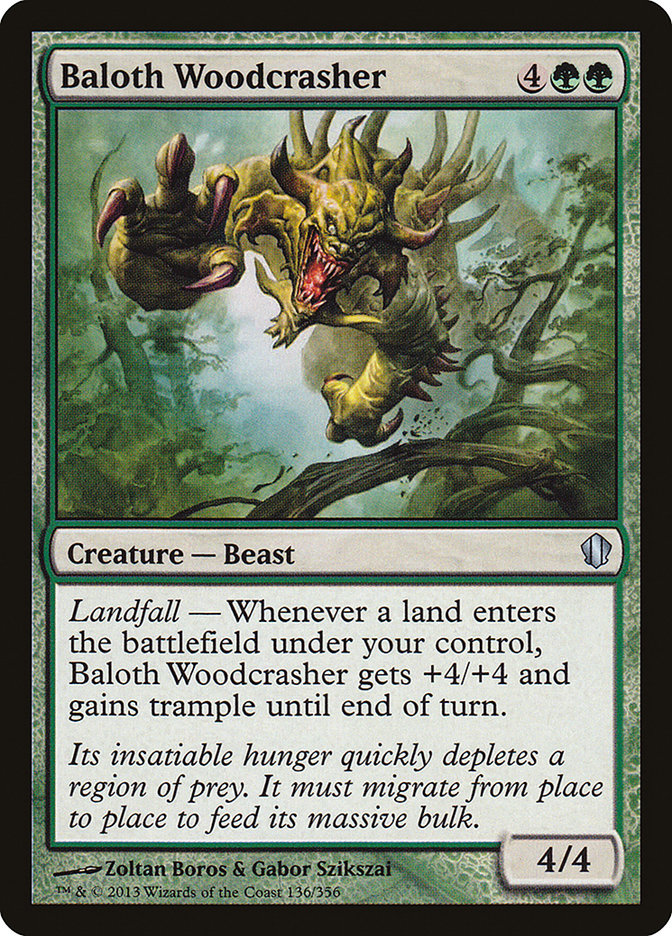 Baloth Woodcrasher [Commander 2013] | Card Merchant Takapuna