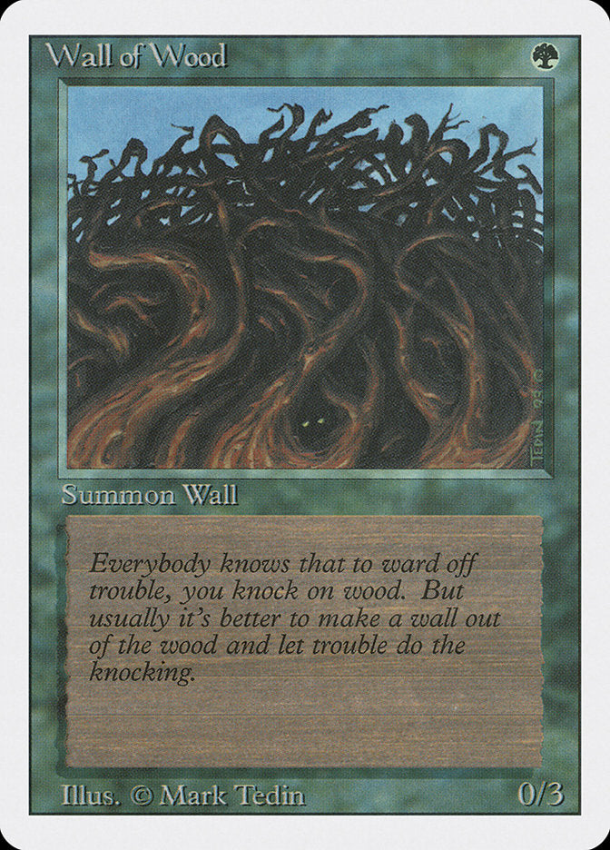 Wall of Wood [Revised Edition] | Card Merchant Takapuna