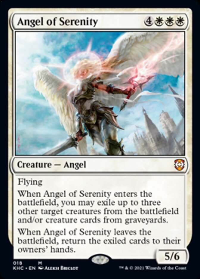 Angel of Serenity [Kaldheim Commander] | Card Merchant Takapuna