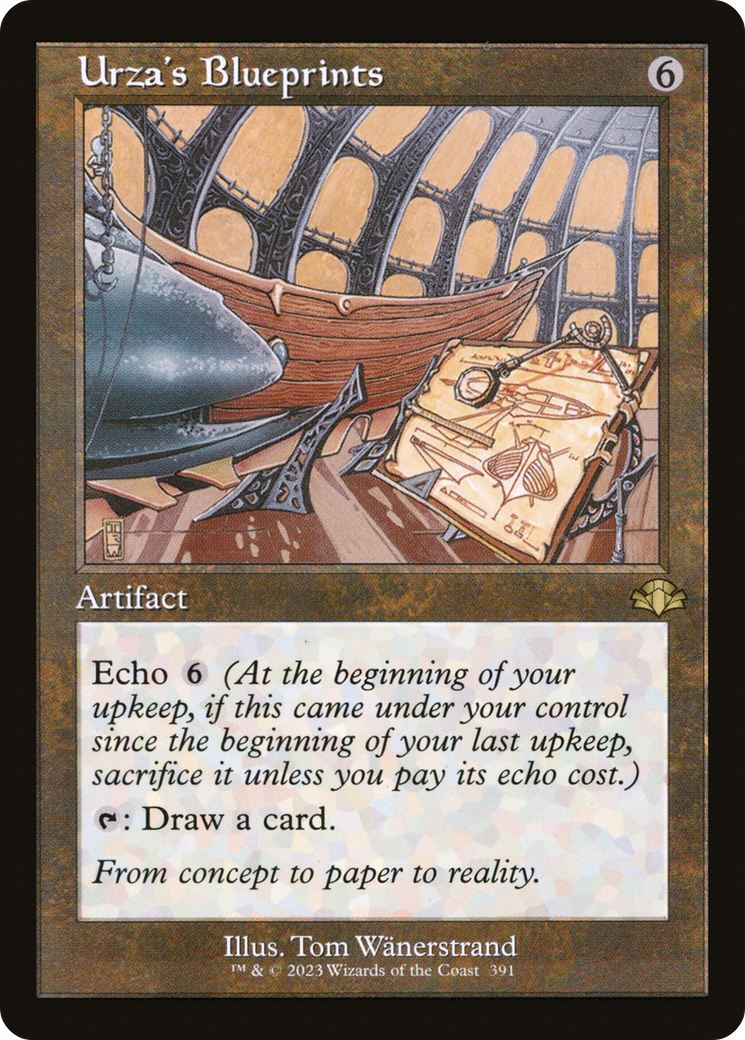 Urza's Blueprints (Retro) [Dominaria Remastered] | Card Merchant Takapuna