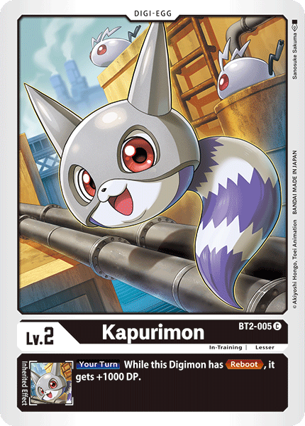 Kapurimon [BT2-005] [Release Special Booster Ver.1.0] | Card Merchant Takapuna