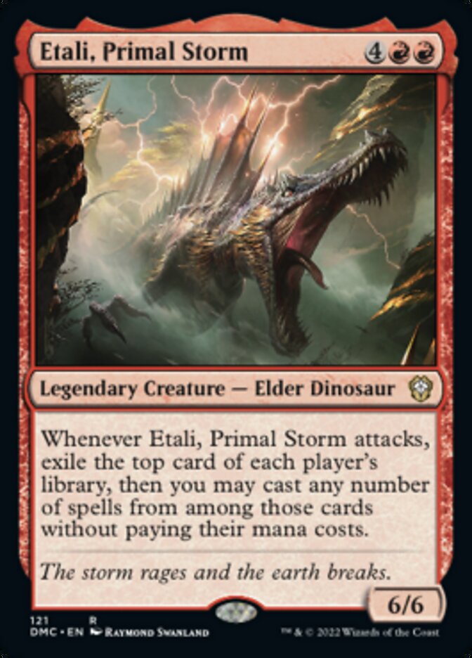 Etali, Primal Storm [Dominaria United Commander] | Card Merchant Takapuna