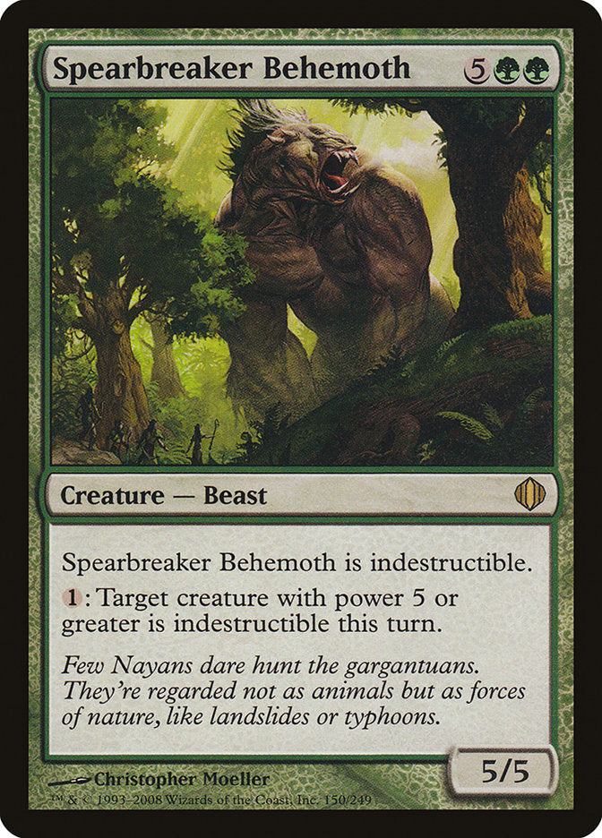 Spearbreaker Behemoth [Shards of Alara] | Card Merchant Takapuna