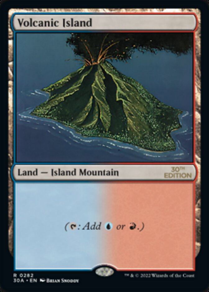 Volcanic Island [30th Anniversary Edition] | Card Merchant Takapuna