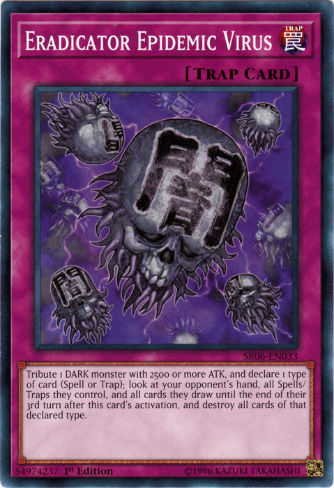 Eradicator Epidemic Virus [SR06-EN033] Common | Card Merchant Takapuna