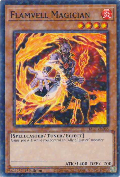 Flamvell Magician (Duel Terminal) [HAC1-EN066] Common | Card Merchant Takapuna