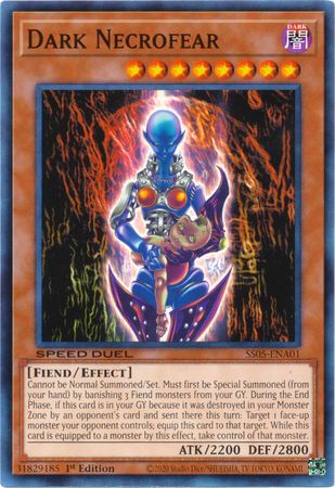 Dark Necrofear [SS05-ENA01] Common | Card Merchant Takapuna