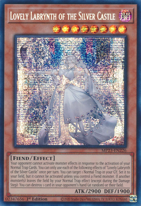 Lovely Labrynth of the Silver Castle [MP23-EN226] Prismatic Secret Rare | Card Merchant Takapuna