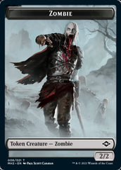 Clue (14) // Zombie Double-Sided Token [Modern Horizons 2 Tokens] | Card Merchant Takapuna