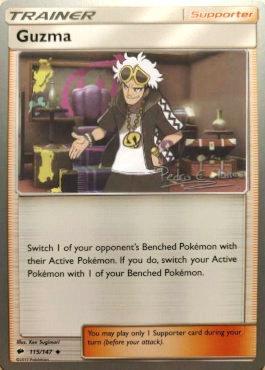 Guzma (115/147) (Dragones y Sombras - Pedro Eugenio Torres) [World Championships 2018] | Card Merchant Takapuna