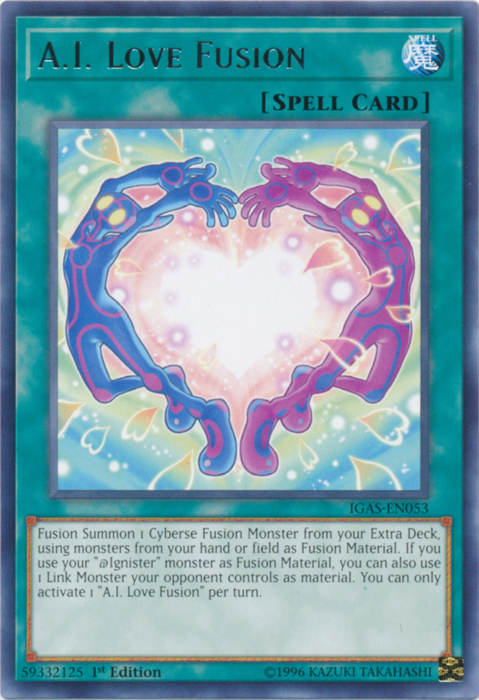 A.I. Love Fusion [IGAS-EN053] Rare | Card Merchant Takapuna